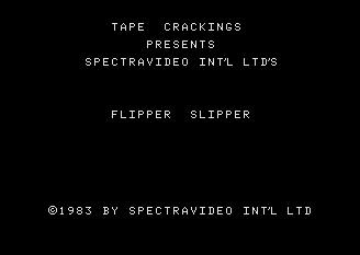 Pantallazo de Flipper Slipper para MSX