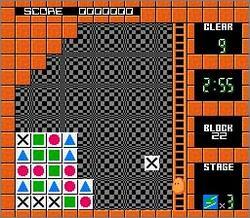 Pantallazo de Flipull: An Exciting Cube Game para Nintendo (NES)