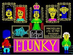 Pantallazo de Flunky para Spectrum