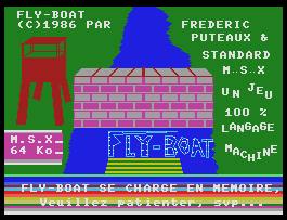 Pantallazo de Fly Boat para MSX