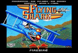 Pantallazo de Flying Shark para Amiga