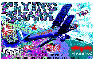Pantallazo de Flying Shark para Amstrad CPC