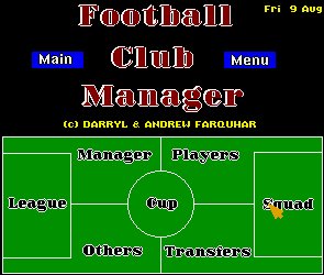 Pantallazo de Football Club Manager para Amiga