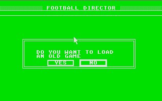 Pantallazo de Football Director para Atari ST