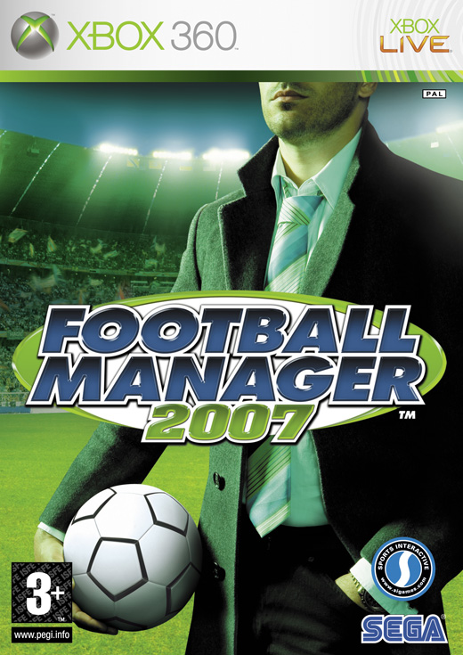 Caratula de Football Manager 2007 (AKA Worldwide Soccer Manager 2007) para Xbox 360