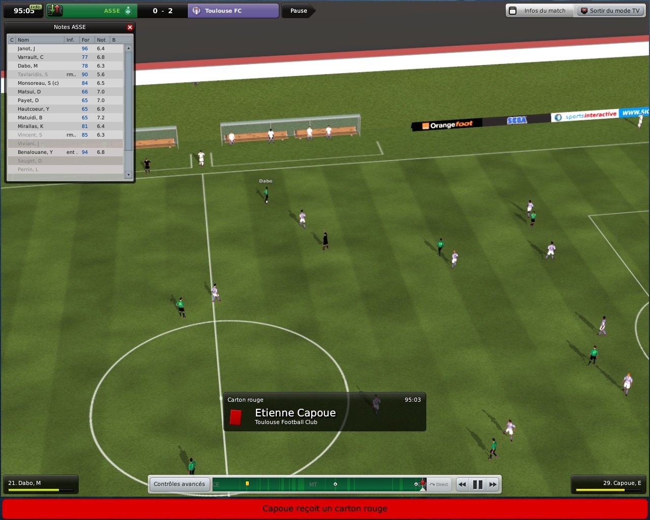 Pantallazo de Football Manager 2009 para PC