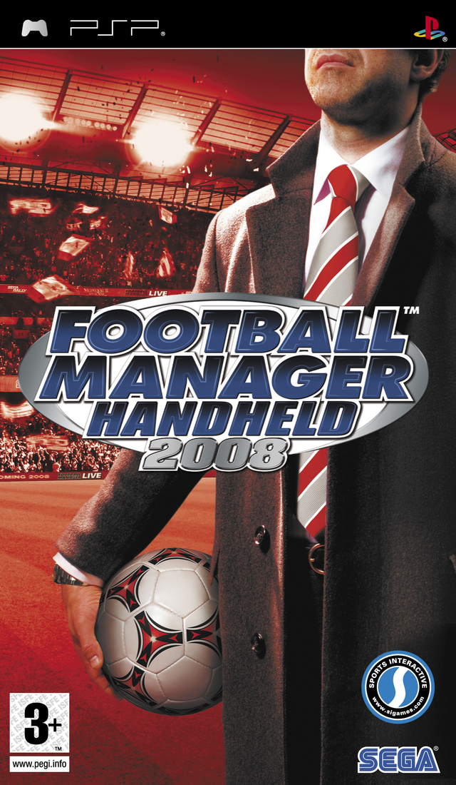 Caratula de Football Manager Handheld 2008 para PSP