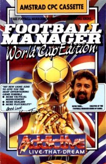 Caratula de Football Manager World Cup Edition para Amstrad CPC