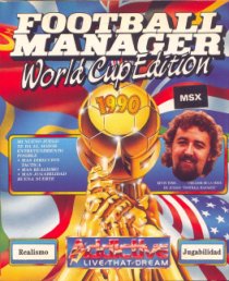 Caratula de Football Manager World Cup Edition para MSX