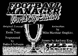 Pantallazo de Football Manager World Cup Edition para MSX