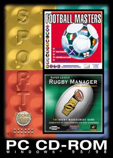 Caratula de Football Masters And Championship Rugby Manager para PC