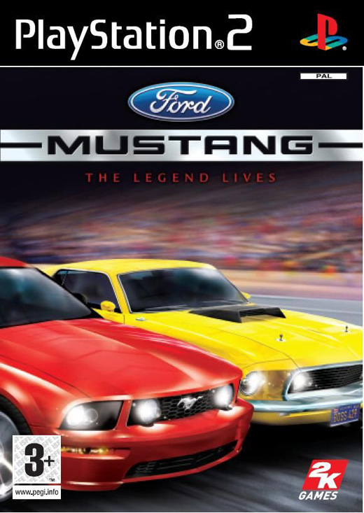 Caratula de Ford Mustang: The Legend Lives para PlayStation 2