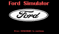 Pantallazo nº 65062 de Ford Simulator (320 x 200)