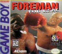 Caratula de Foreman for Real para Game Boy