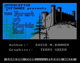 Pantallazo de Forest At World's End, The para Amstrad CPC