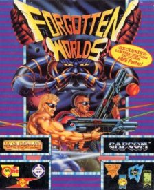 Caratula de Forgotten Worlds para Amiga