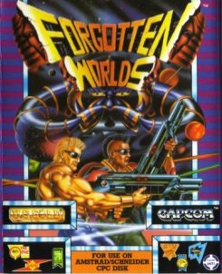 Caratula de Forgotten Worlds para Amstrad CPC