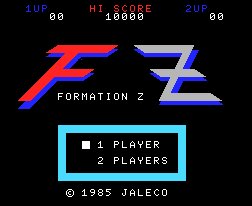 Pantallazo de Formation Z para MSX