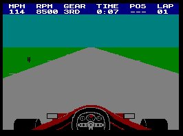 Pantallazo de Formula 1 Simulator para Amstrad CPC