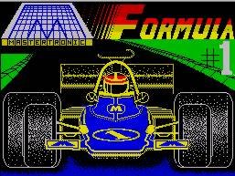 Pantallazo de Formula 1 Simulator para Spectrum