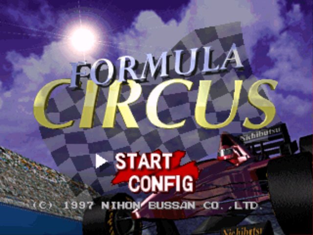 Pantallazo de Formula Circus para PlayStation