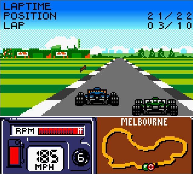 Pantallazo de Formula One 2000 para Game Boy Color