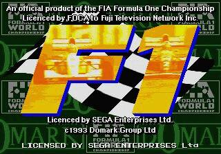 Pantallazo de Formula One Racing para Sega Megadrive