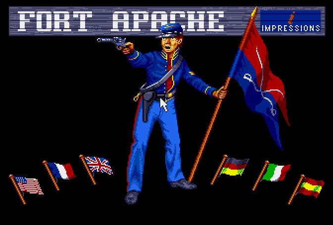 Pantallazo de Fort Apache para Atari ST