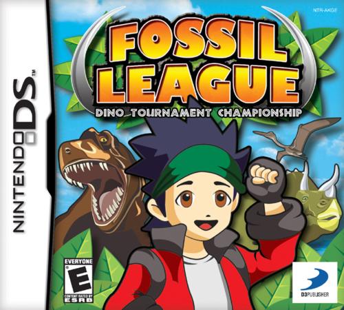 Caratula de Fossil League Dinosaur Tournament Championship para Nintendo DS