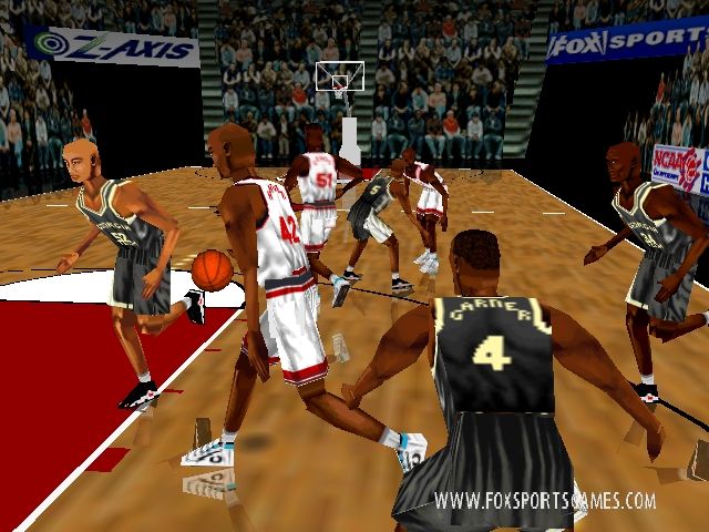 Pantallazo de Fox Sports College Hoops '99 para Nintendo 64