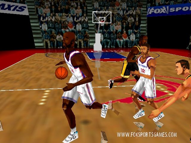 Pantallazo de Fox Sports College Hoops '99 para Nintendo 64