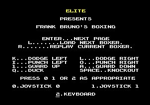 Pantallazo de Frank Bruno's Boxing para Amstrad CPC