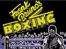 Pantallazo de Frank Bruno's Boxing para Spectrum