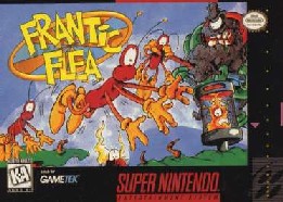 Caratula de Frantic Flea para Super Nintendo