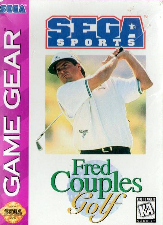 Caratula de Fred Couples Golf para Gamegear