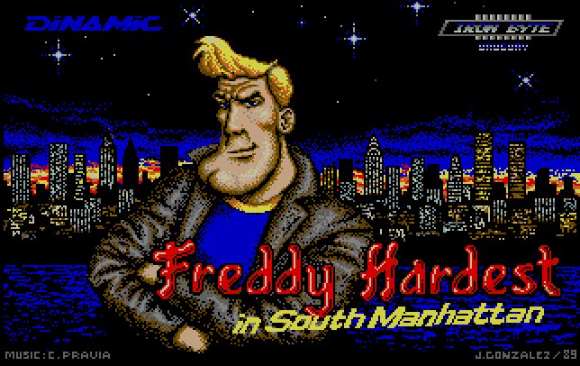 Pantallazo de Freddy Hardest In South Manhattan para Amiga