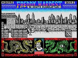 Pantallazo de Freddy Hardest South Manhattan para MSX