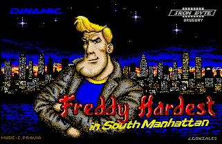 Pantallazo de Freddy Hardest in South Manhattan para Atari ST