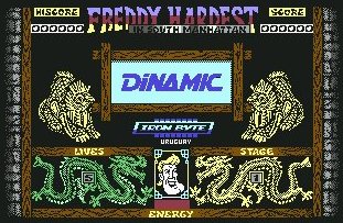 Pantallazo de Freddy Hardest in South Manhattan para Commodore 64