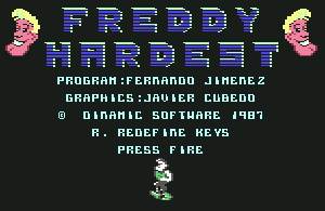 Pantallazo de Freddy Hardest para Commodore 64