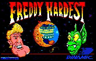 Pantallazo de Freddy Hardest para Amstrad CPC