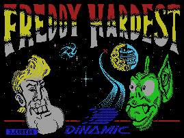 Pantallazo de Freddy Hardest para MSX