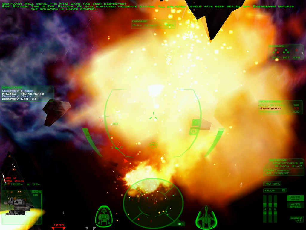 Pantallazo de FreeSpace 2: Sci-Fi Sim of the Year Edition para PC