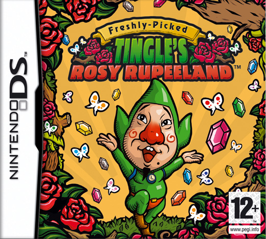 Caratula de Freshly-Picked: Tingle's Rosy Rupeeland para Nintendo DS