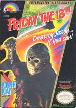 Caratula de Friday the 13th para Nintendo (NES)