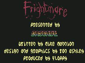 Pantallazo de Frightmare para Commodore 64