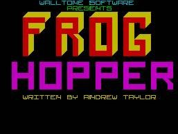 Pantallazo de Frog Hopper para Spectrum