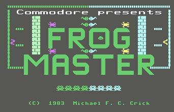 Pantallazo de Frog Master para Commodore 64