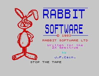 Pantallazo de Frogger (Rabbit) para Spectrum