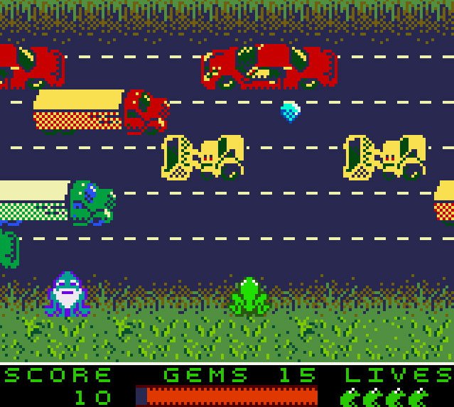 Pantallazo de Frogger 2 para Game Boy Color